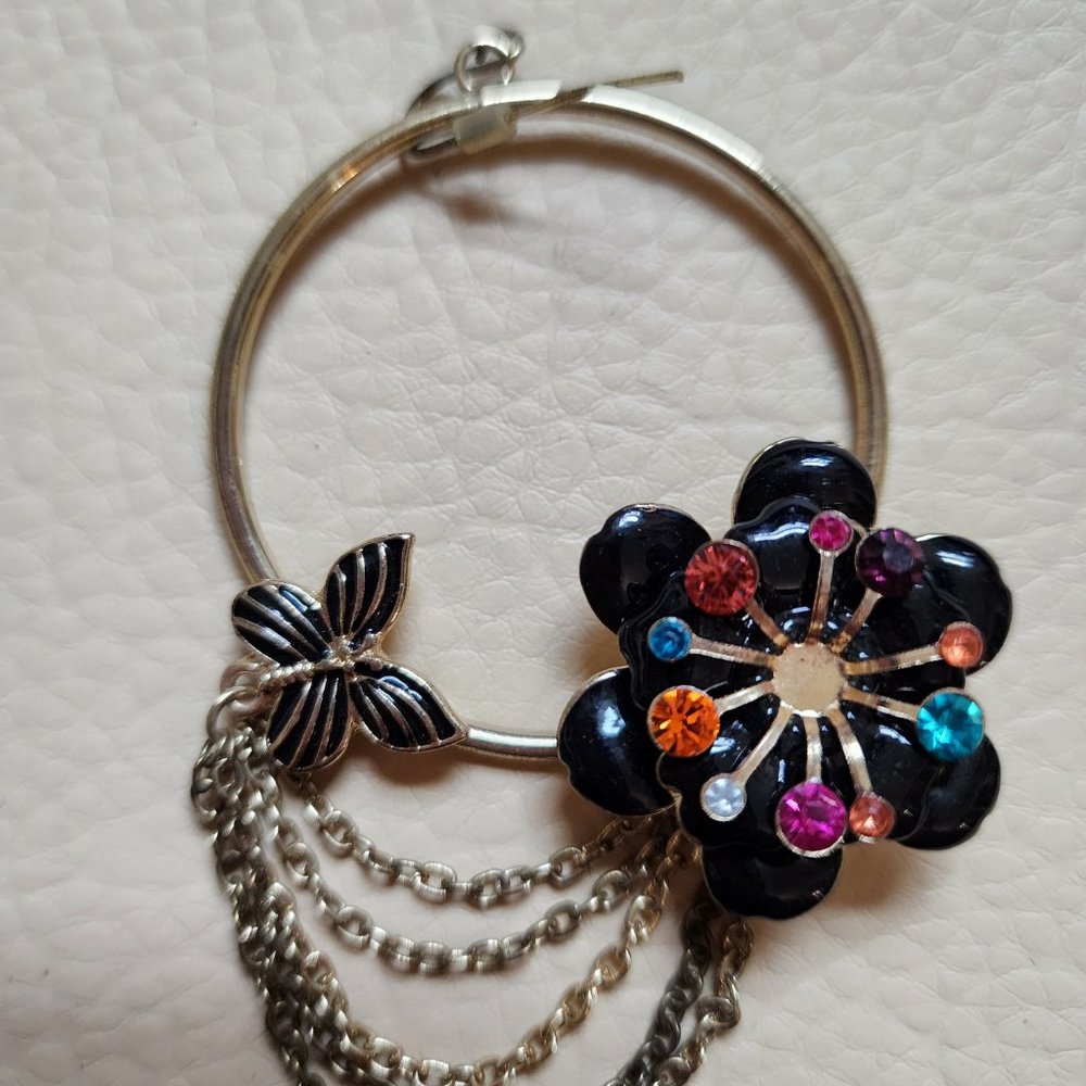 Vintage Hoop earrings - Picture 2 of 4